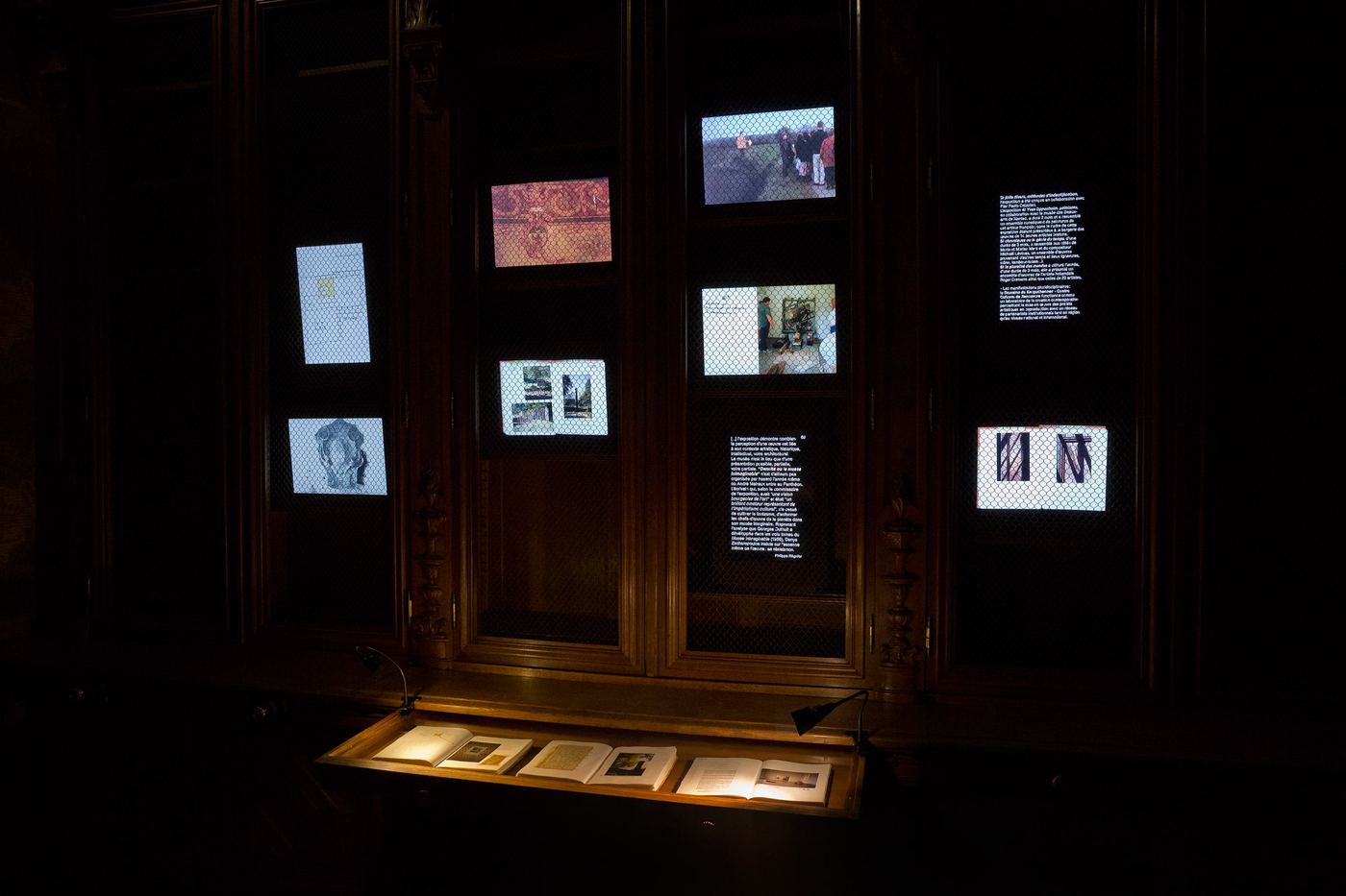 La Disparition, vue d'exposition