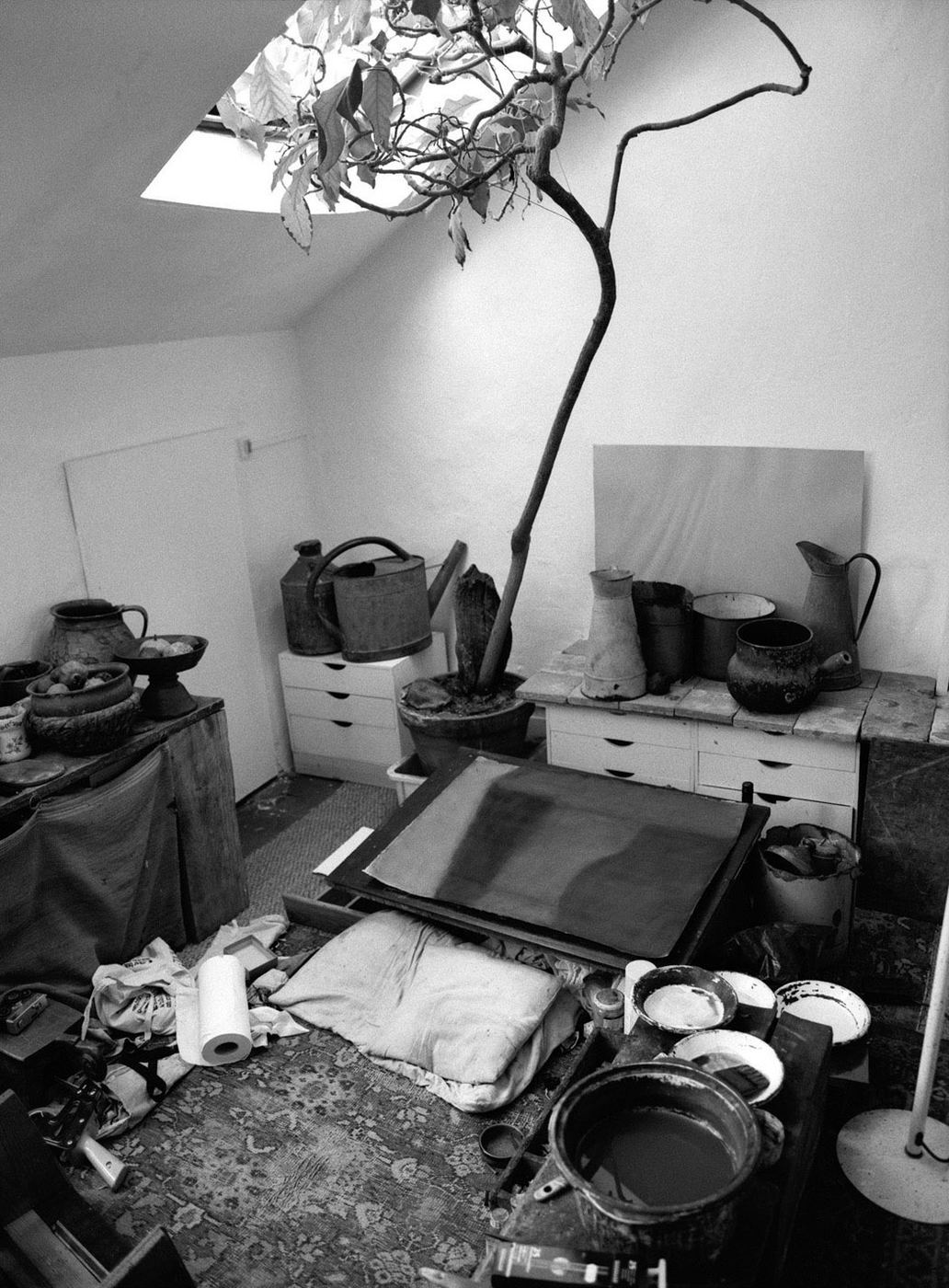 Atelier (Alexandre Hollan), Paris, 2005