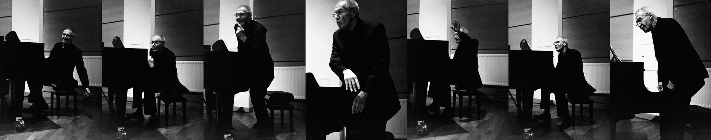 Gyorgy Kurtag, compositeur, Paris, 2005