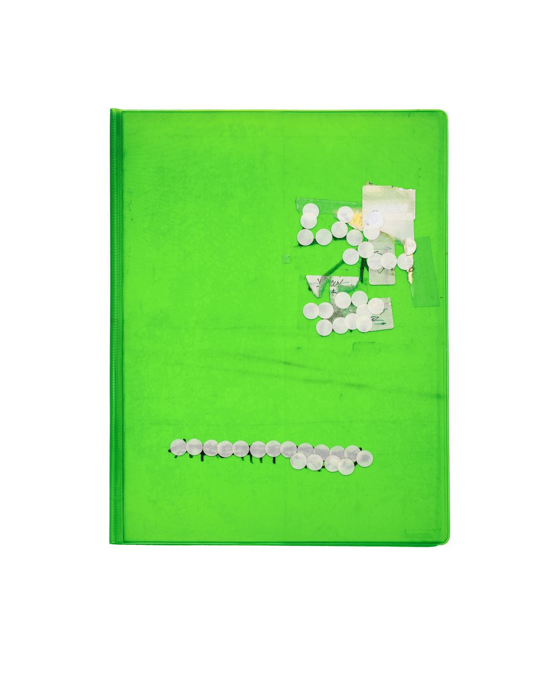 Vert flou, blanc, 2012
