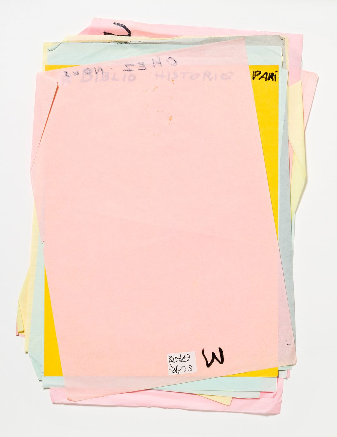 Brouillons, chez nous, 2014