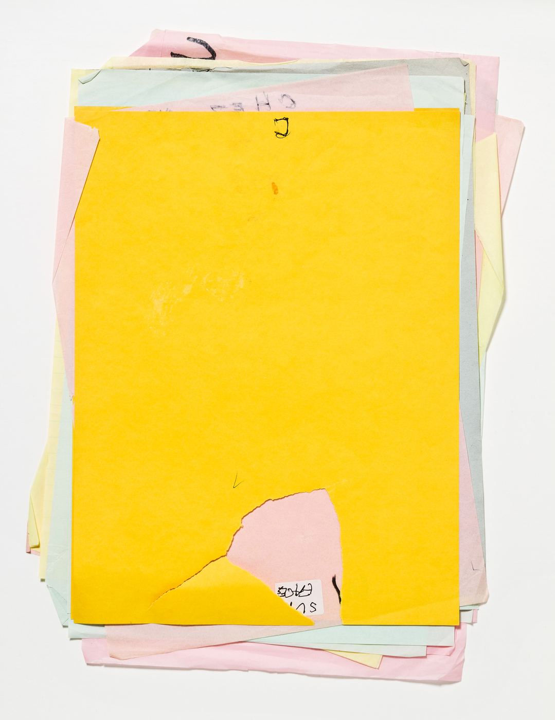 Brouillons, surface JC, 2014