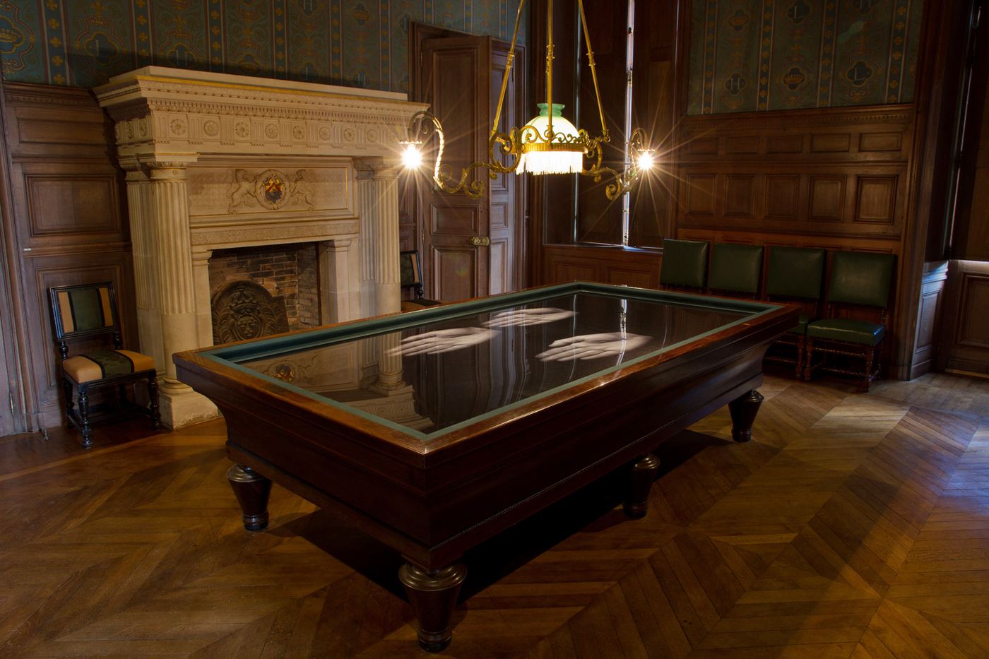 Ombrées, vue d'exposition