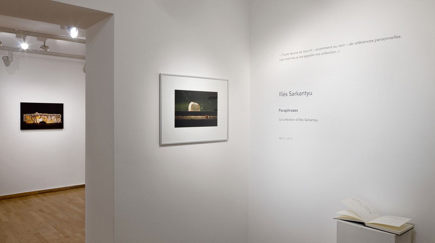 Paraphrases, vue d'exposition
