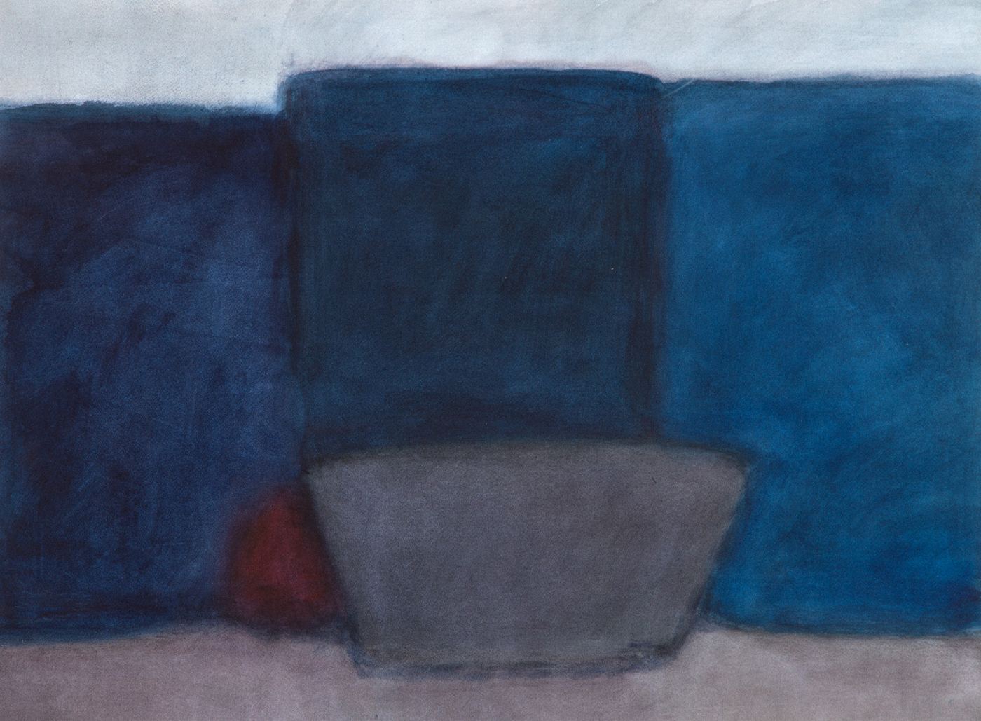 Alexandre Hollan, aquarelle, 2013, 57×76 cm