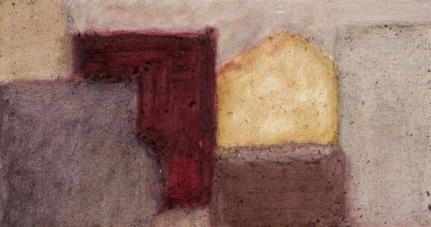Alexandre Hollan, acrylique, 2013, 30×53 cm
