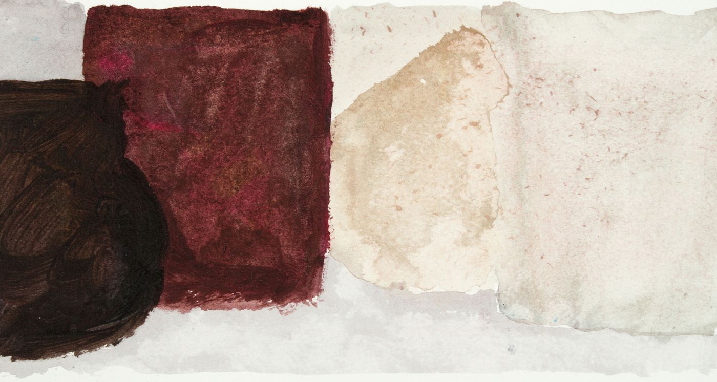 Alexandre Hollan, acrylique, 2012, 16×30 cm